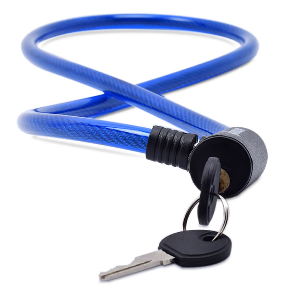 Silverline · Cable candado de seguridad, 10 x 900 mm