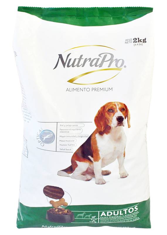 NUTRAPRO COM PERRO ADU RZ PEQ-MINI *2K