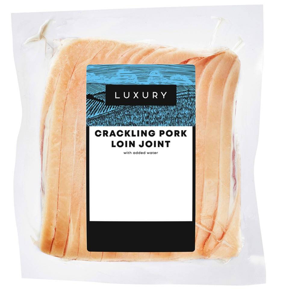 Iceland Luxury 1kg Pork Crackling Joint