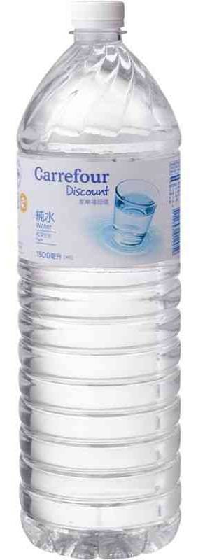 家樂福純水  1500ml <1500ml毫升 x 1 x 1Bottle瓶>