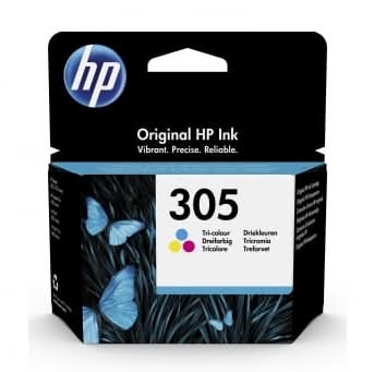 Cartucho de Tinta HP 305 3YM60AE#ABE - Tricolor
