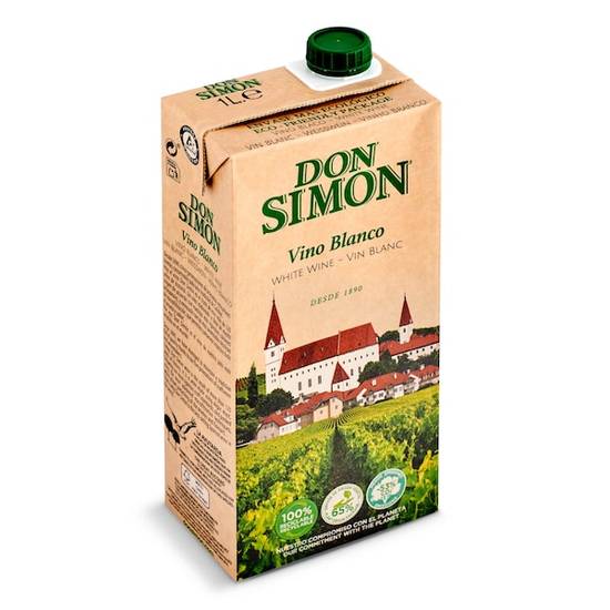 Vino blanco Don Simón brik 1 l