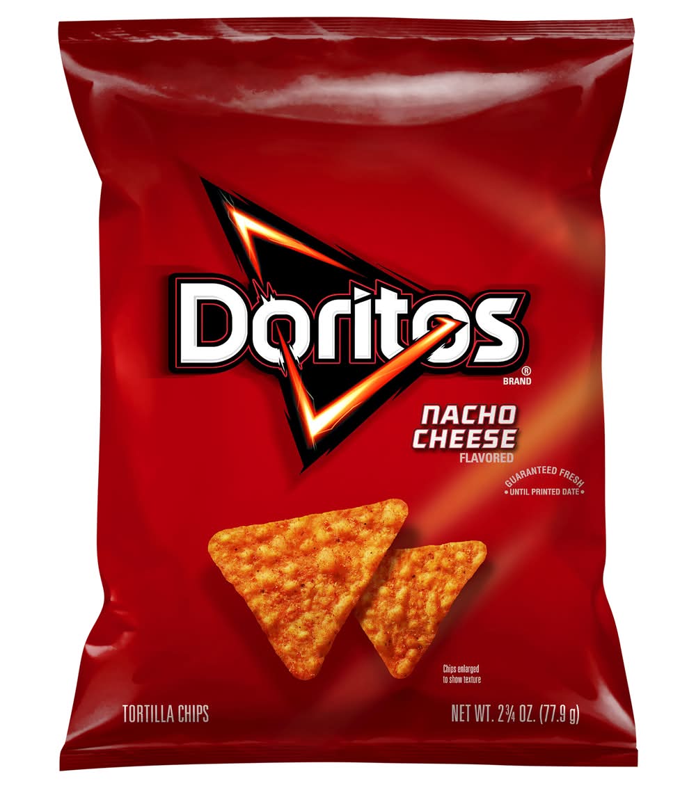 Doritos Tortilla Chips, Nacho Cheese (2.75 oz)
