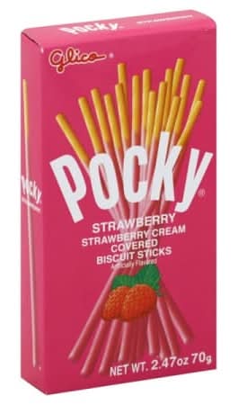 Pocky® Strawberry Cream Biscuit Sticks 2.47oz