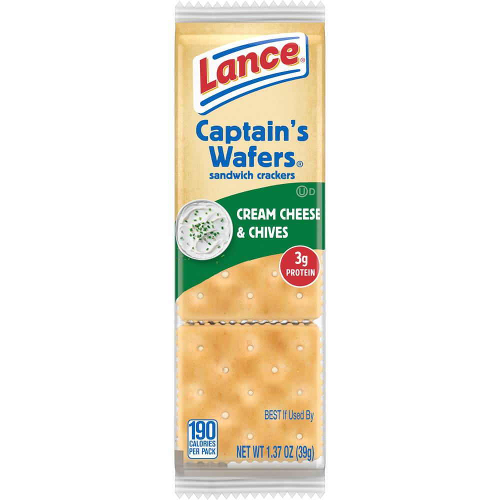 Lance Captains Wafers Cream Cheese & Chives (1.37 oz)