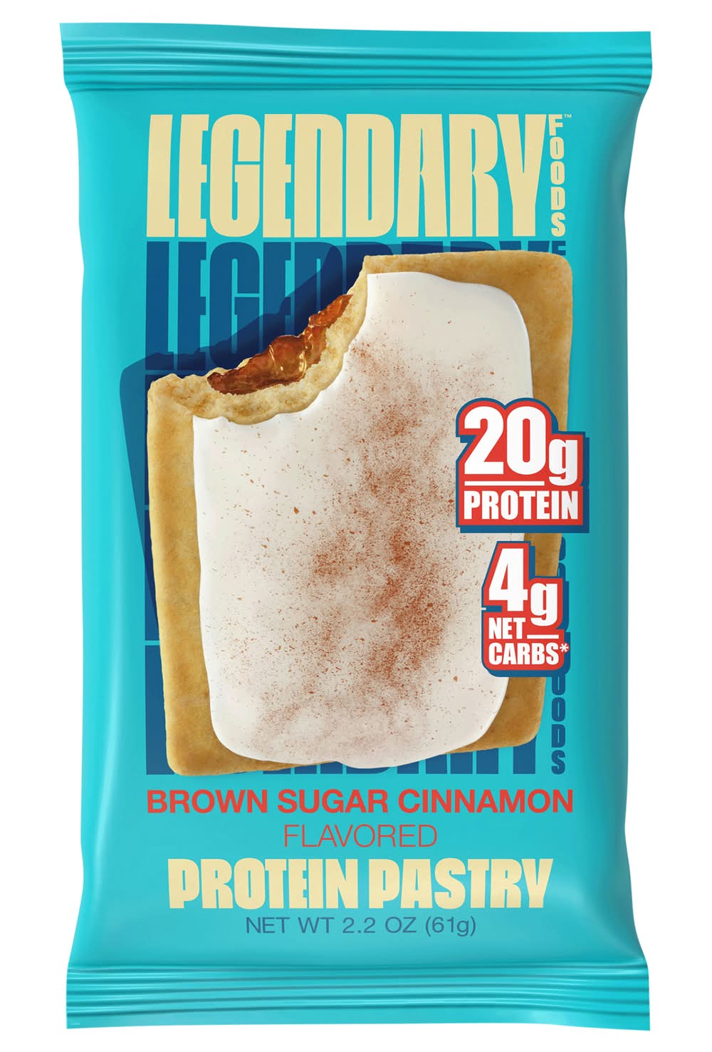 Legendary Foods Protein Pastry, Brown Sugar Cinnamon (2.2 oz)