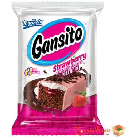 Marinela Gansito Strawberry Snack Cakes 3.53 oz