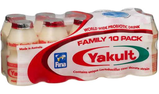 Yakult Probiotic Yoghurt Drink (10 x 650mL)