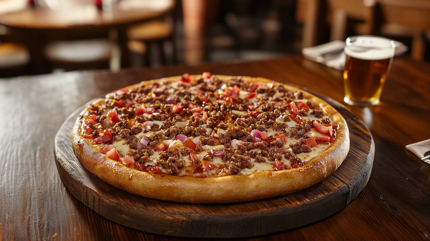 Pizza Texas 🍅 🧀  🍖