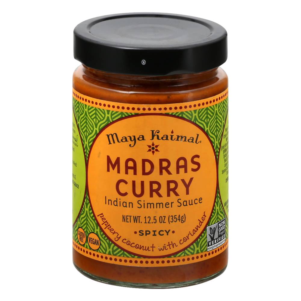 Maya Kaimal Madras Curry Indian Simmer Sauce (12.5 oz)