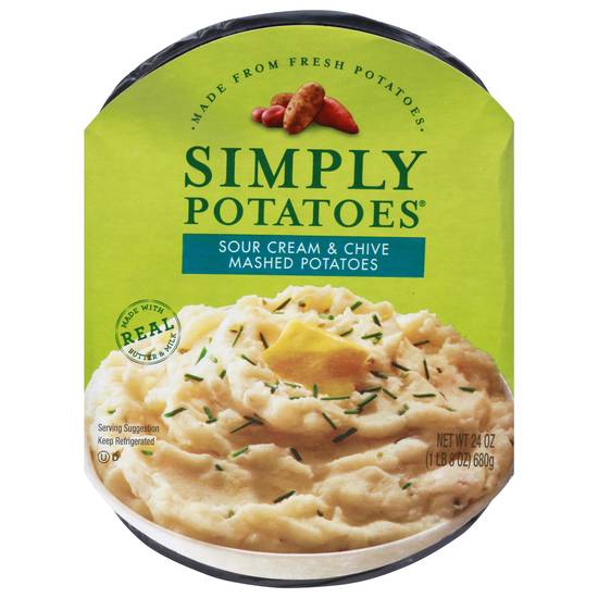 Simply Potatoes Sour Cream & Chive Mashed Potatoes