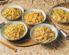 饒河夜市 炒霸王炒飯專賣