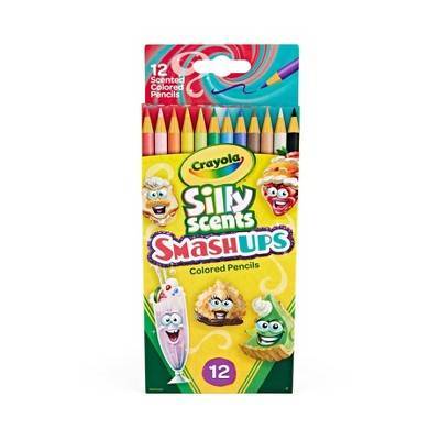 Crayola Silly Scents Smash Ups Colored Pencils, Assorted (12 ct)