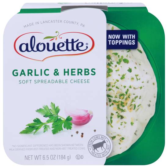 Alouette Soft Garlic & Herbs Cheese
