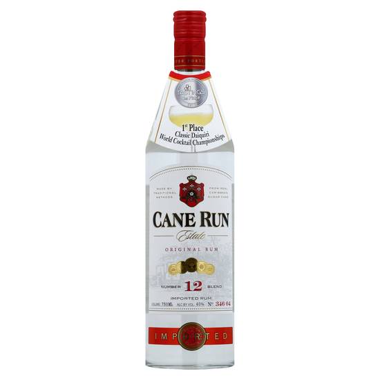 Cane Run Estate Silver Rum (750ml bottle)