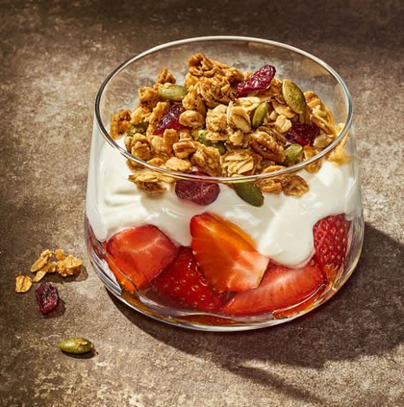 Greek Yogurt with Berries Parfait