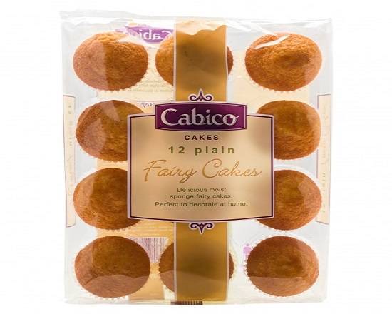 Cabico 12 Plain Fairys Cakes