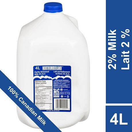 Northumberland Partly Skimmed Milk (4 L)