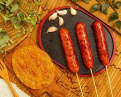 三峽烤香腸 烤魚片