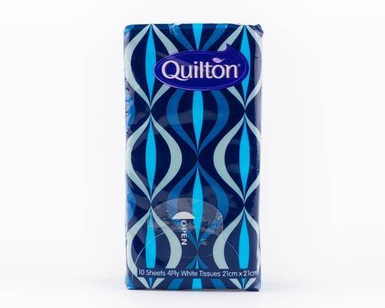 Quilton 4 Ply Pocket Tissue (10 Pk)