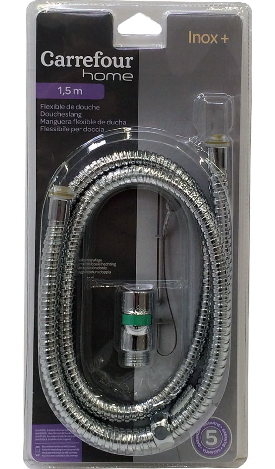 Carrefour Home - Flexible douche inox (171g)