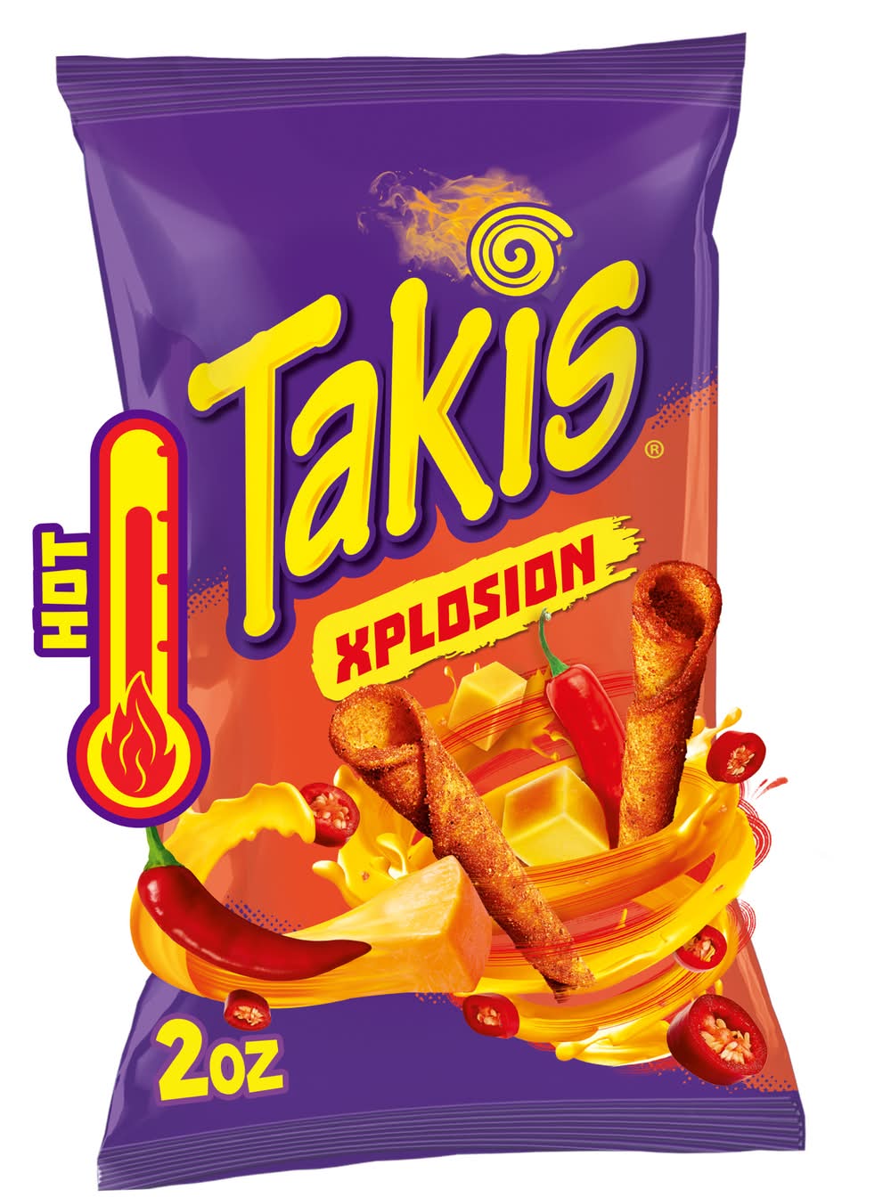 Takis Xplosion Rolled Tortilla Chips (2 oz)