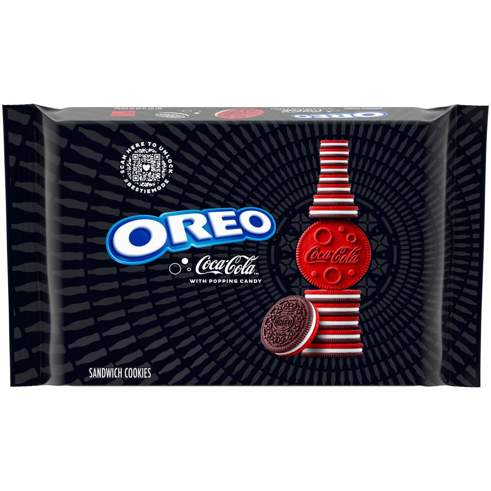 Oreo Sandwich Cookies, Coca-Cola (10.68 oz)