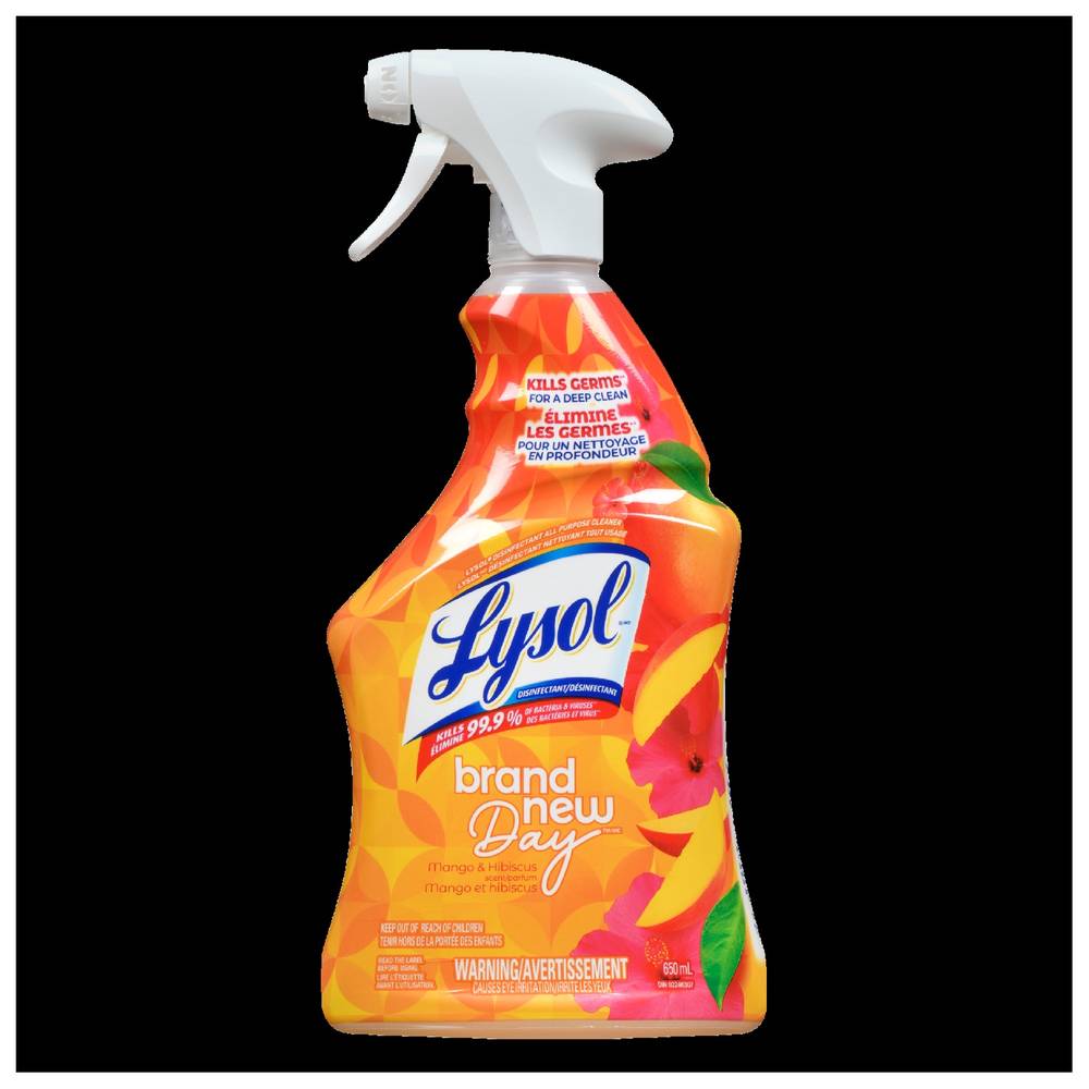 Lysol vaporisateur tout usage (mango - hibiscus)