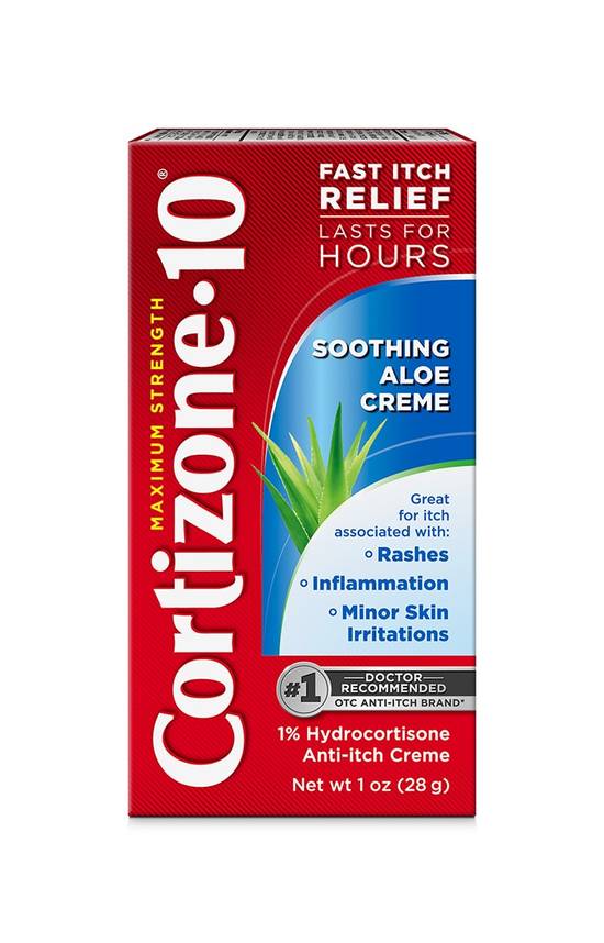 Cortizone 10 Maximum Strength Anti-Itch Creme, 1 OZ