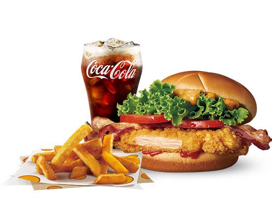 套餐-BLT 辣脆鷄腿堡 | BLT Spicy Chicken Burger Meal