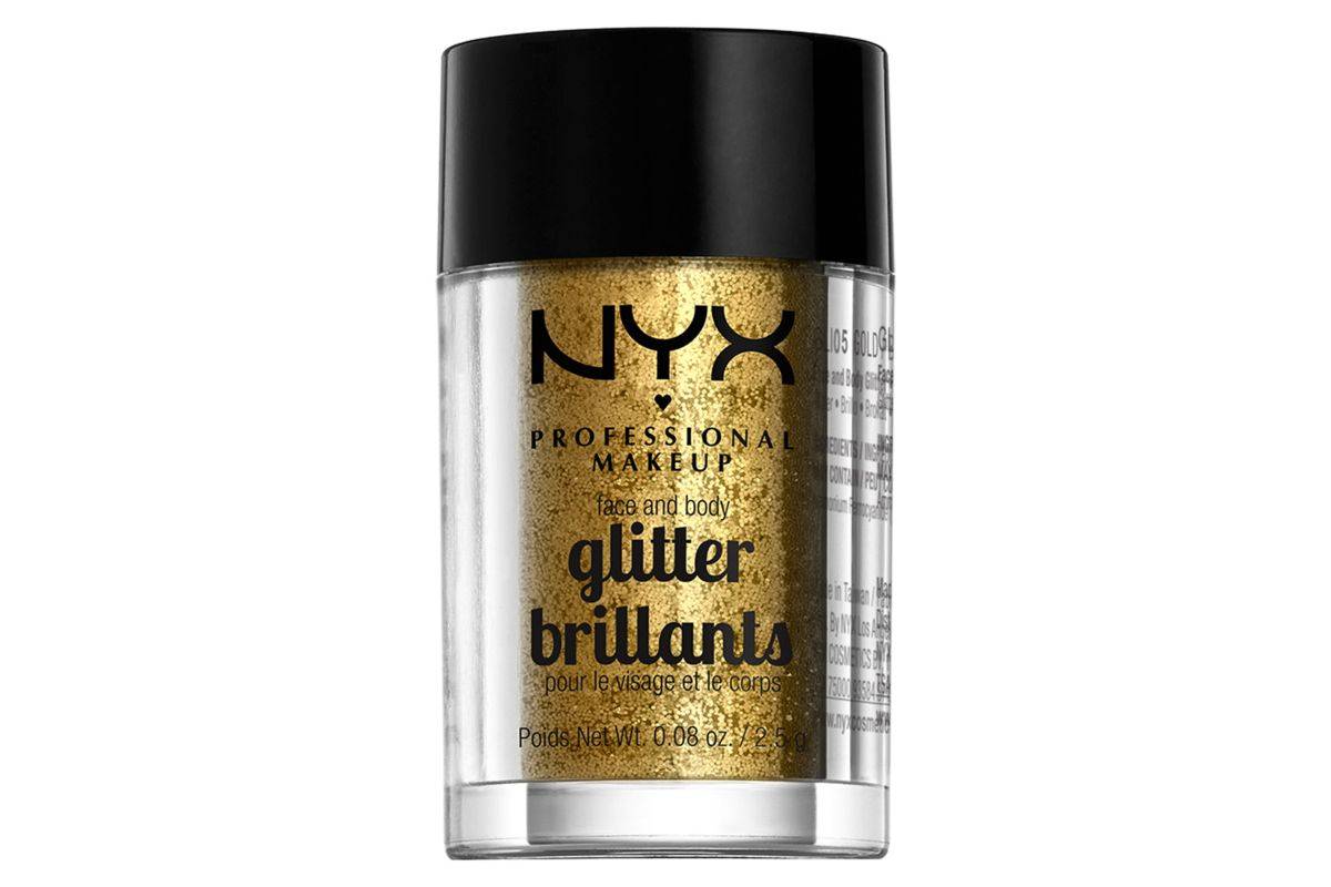 NYX Professional Makeup Face and Body Glitter - Gold