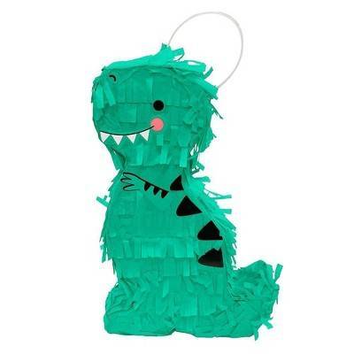 Spritz Mini Dinosaur Piñata Green