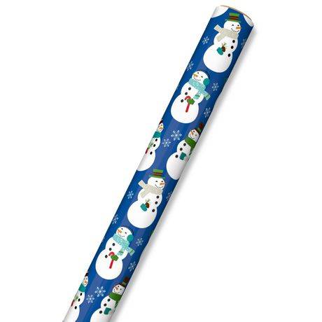 Hallmark Christmas Wrapping Paper Snowmen (1 unit)