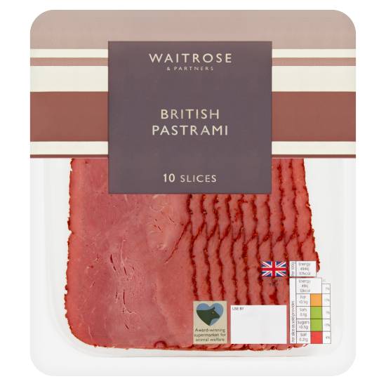 Waitrose British Pastrami