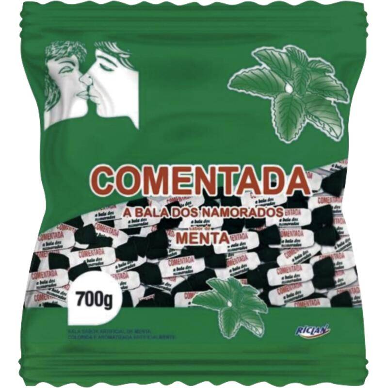 Riclan bala comentada sabor menta (700 g)