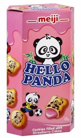 Hello Panda Strawberry Cream Filled Cookies 2.2oz
