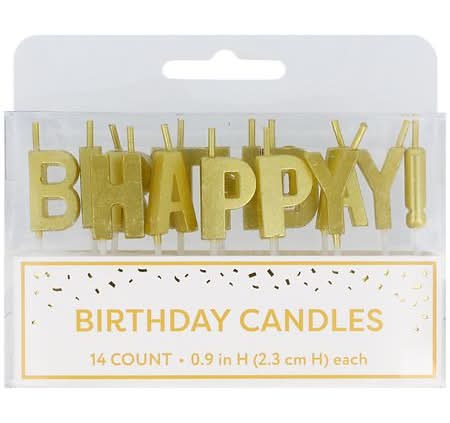Festive Voice Birthday Candles - 14.0 ea