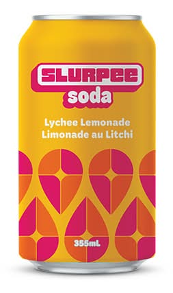 7-Select Slurpee Sodas - Lychee Lemonade 355ml