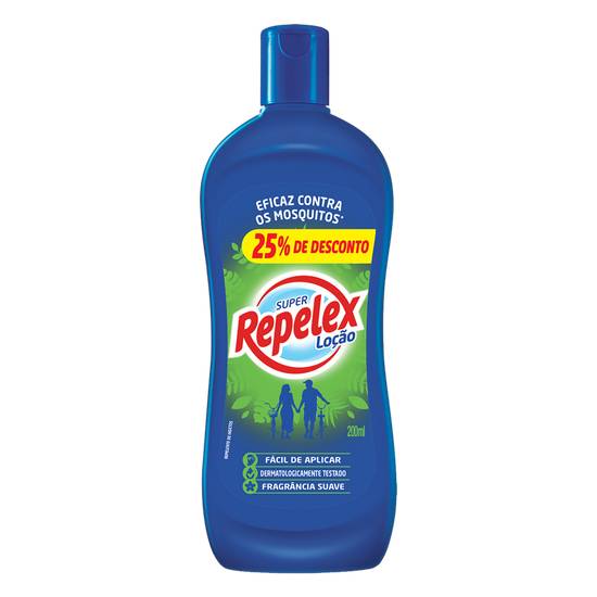 Repelex repelente family care loção (200 ml)