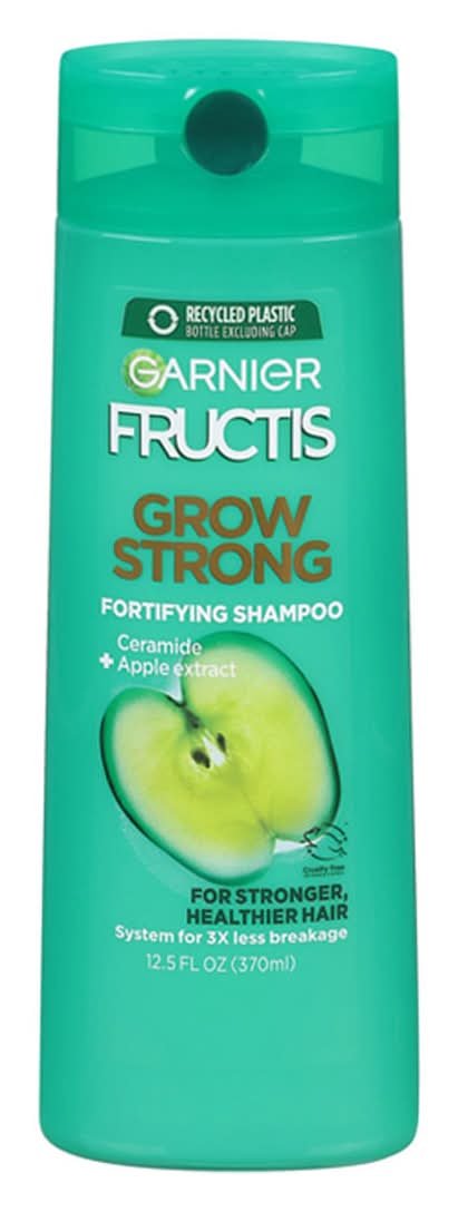 Garnier Fructis Grow Strong Shampoo For Stronger Healthier Shinier Hair - 12.5 Fl Oz