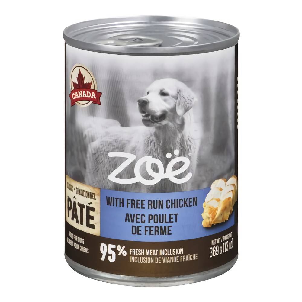 Zoë Traditional Chicken Paté Dog Food (369 g)