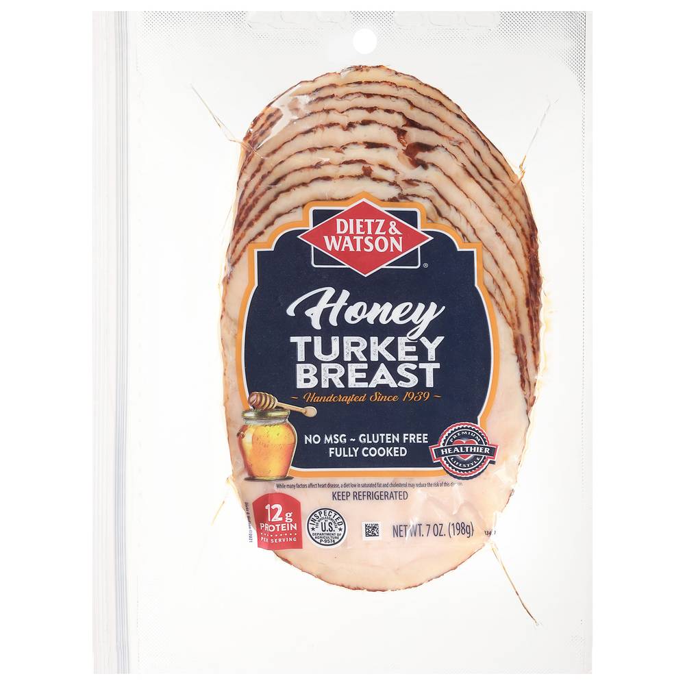 Dietz & Watson Turkey Breast Honey Legacy Vacuum Packed (7 oz)