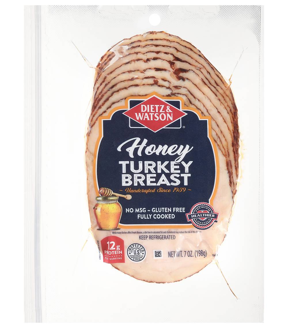 Dietz & Watson Turkey Breast Honey Legacy Vacuum Packed (7 oz)