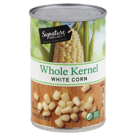 Signature Select Corn White Whole Kernel (15.3 oz)