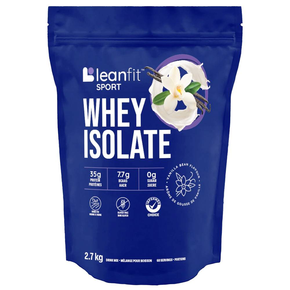 Leanfit Sport Whey Isolate, Vanille