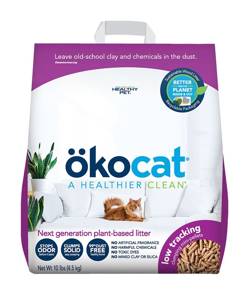 Okocat · Arena aglutinante biodegradable (4,8 kg)