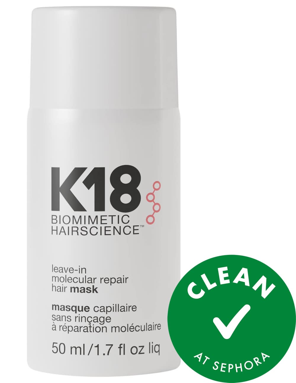 K18 Biomimetic Hairscience Leave-In Molecular Repair Hair Mask