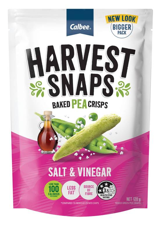 Harvest Snap Pea Salt & Vinegar  120g