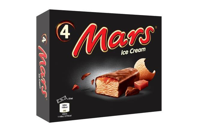 Mars Ice Cream 4pk