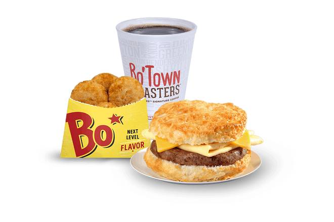 Sausage Egg & Cheese Biscuit Combo